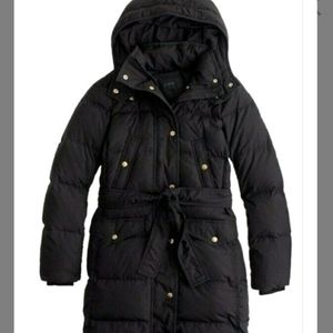 J Crew puffer jacket